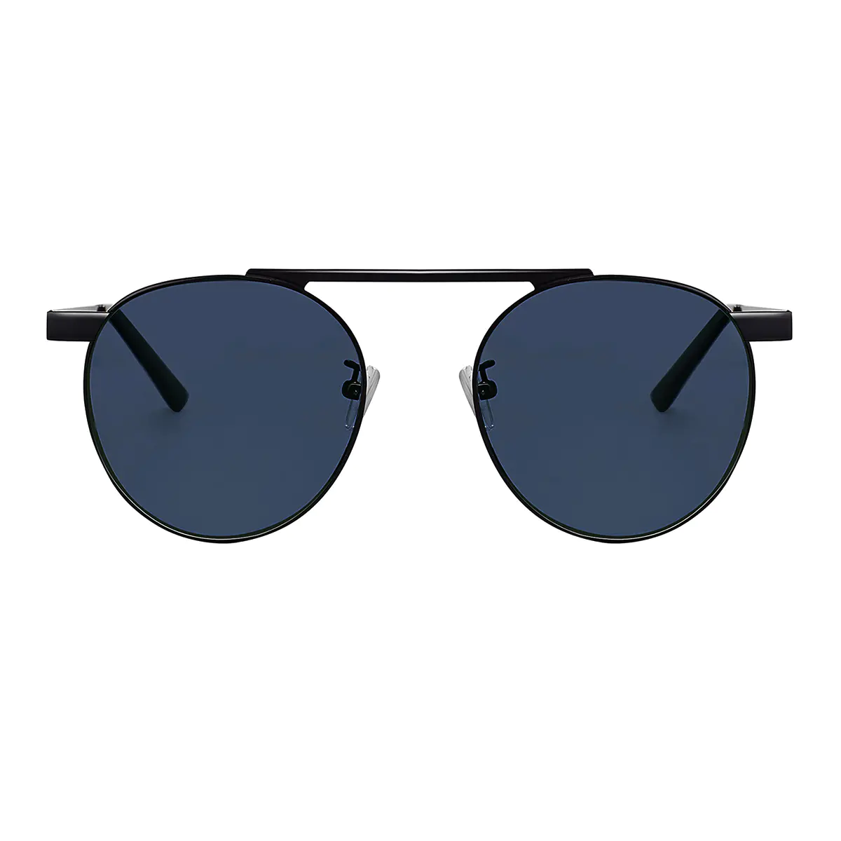 Round Black Sunglasses