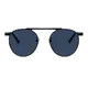 Round Black Sunglasses