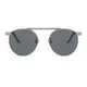 Round Silver Sunglasses