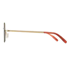 Round Gold Sunglasses