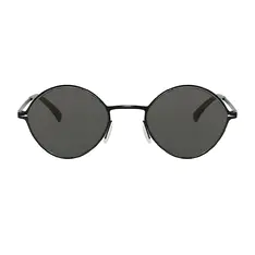 Round Black Sunglasses