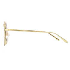 Round Gold Sunglasses