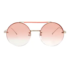 Round Gold Sunglasses
