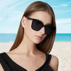 Browline Black Sunglasses