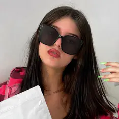 Browline Black Sunglasses