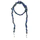 Blue Eyeglass Chain
