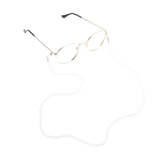 White Eyeglass Chain
