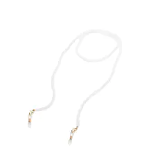White Eyeglass Chain