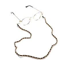 Black Gold Eyeglass Chain