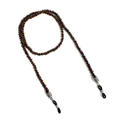 Brown Eyeglass Chain