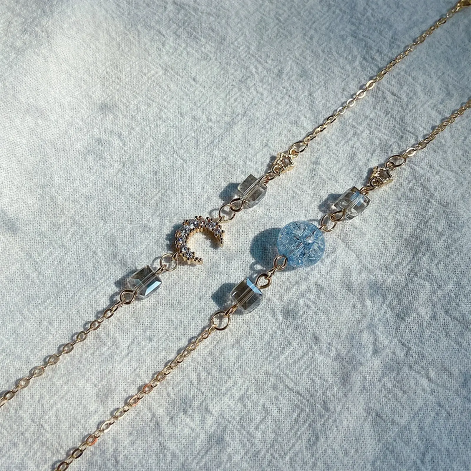 Gold Eyeglass Chain
