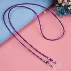 Purple Eyeglass Chain