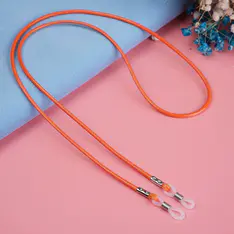 Orange Eyeglass Chain
