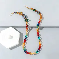 Navy Blue Eyeglass Chain