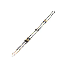 Navy Blue Eyeglass Chain