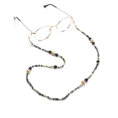 Navy Blue Eyeglass Chain