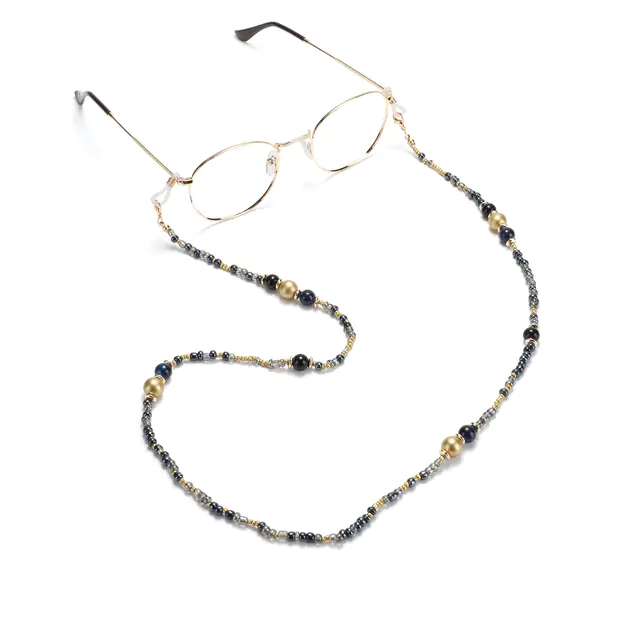 Navy Blue Eyeglass Chain