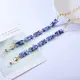 Navy Blue Eyeglass Chain