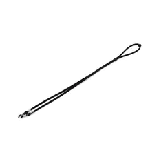 Black Suede Adjustable Eyeglass Strap