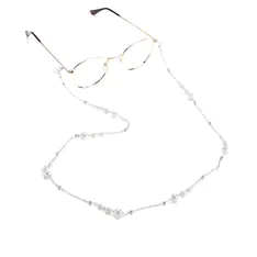 Silver Eyeglass Chain