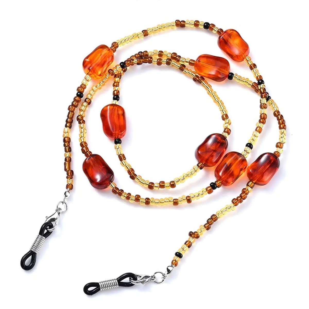 Brown Eyeglass Chain