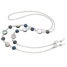 Blue Eyeglass Chain