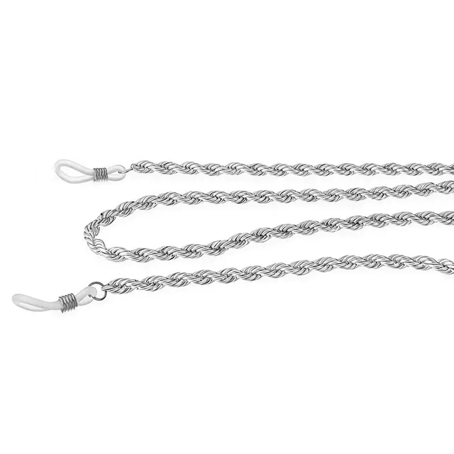 Silver Eyeglass Chain
