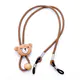 Brown Kids Adjustable Eyeglass Strap