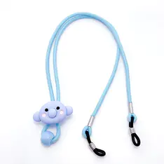 Blue Kids Adjustable Eyeglass Strap
