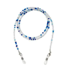Blue Eyeglass Chain
