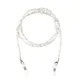 White Eyeglass Chain