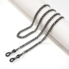 Black Eyeglass Chain