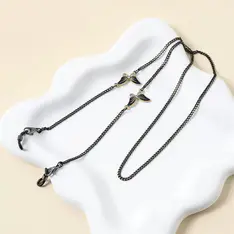 Black Eyeglass Chain