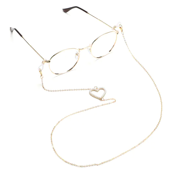 Gold Eyeglass Chain