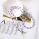 Purple Eyeglass Chain