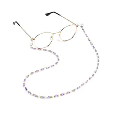 Purple Eyeglass Chain