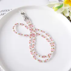 Pink Eyeglass Chain