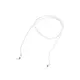 White Eyeglass Chain