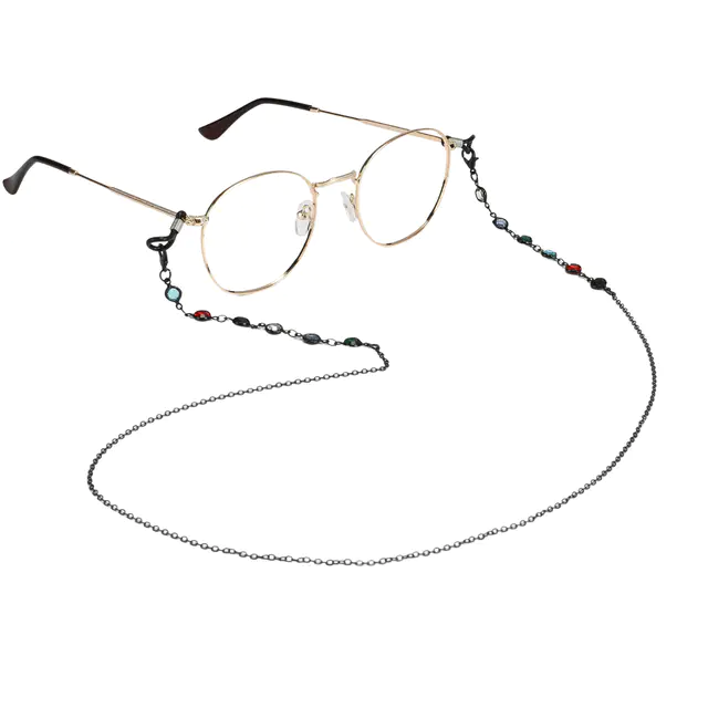Black Eyeglass Chain