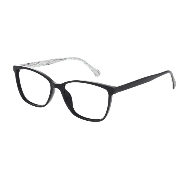 Rectangle Black Eyeglasses