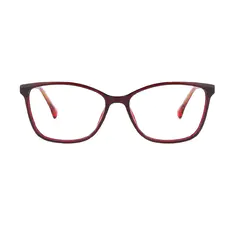Rectangle Wine Eyeglasses