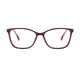 Rectangle Wine Eyeglasses