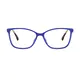 Rectangle Blue Eyeglasses
