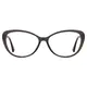 Cat-eye Transparent Gray Eyeglasses