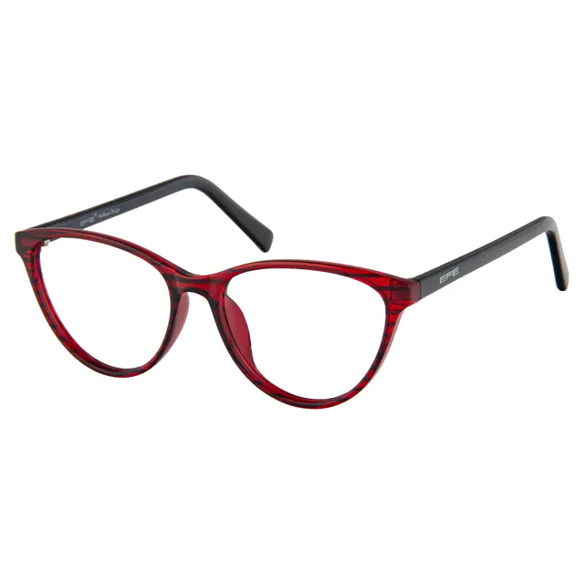 Cat-eye Red Eyeglasses