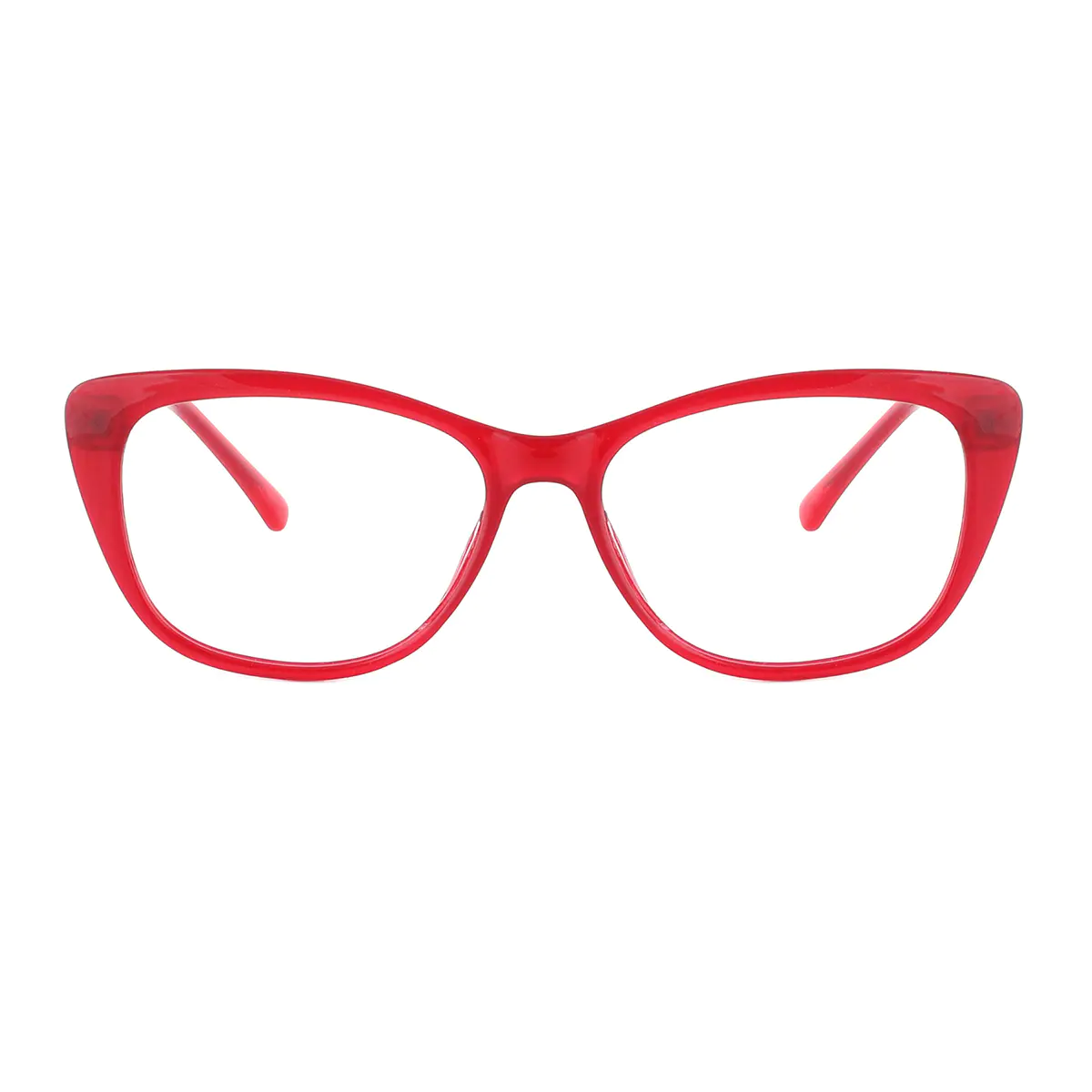 Cat-eye Red Eyeglasses