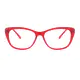 Cat-eye Red Eyeglasses
