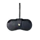 Black Hanging Leather Eyeglass Pouch