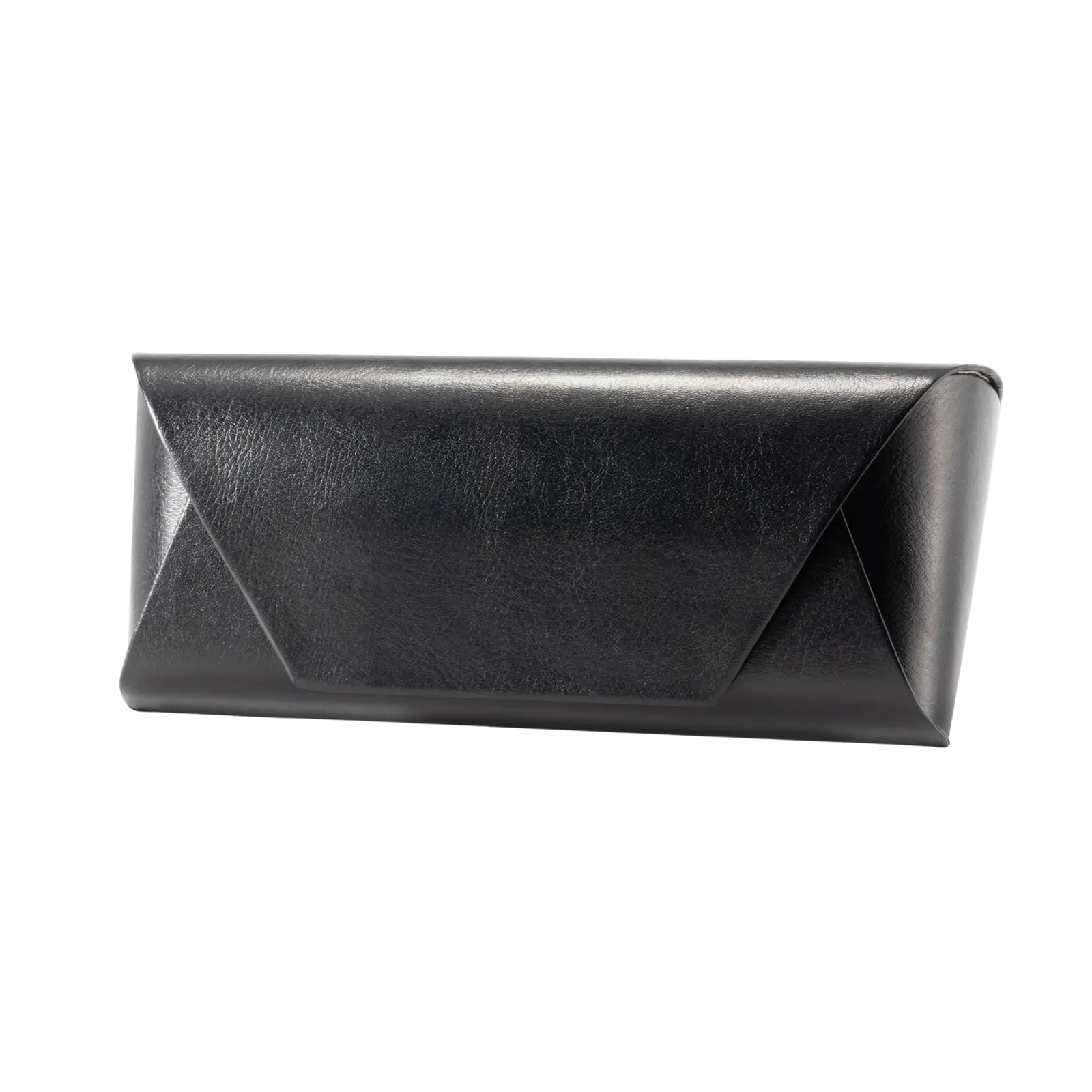 Black Leather Glasses Case