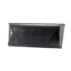 Black Leather Glasses Case